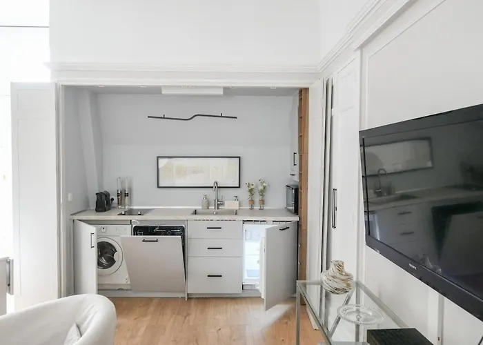 Apartment Chic On The Champs-elysees With Ac